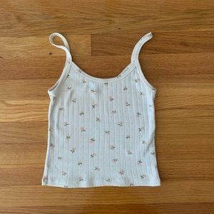 Brandy Melville floral tank